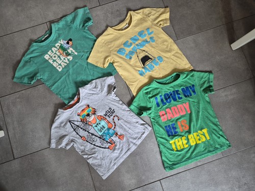 Jungen shirt paket - 4x, t-shirt